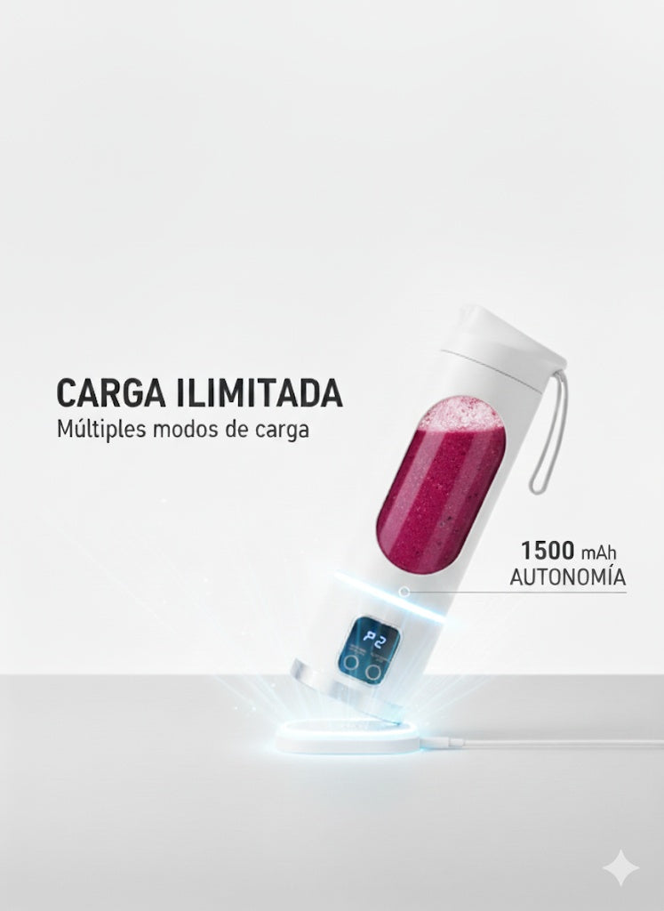 Licuadora Portátil Recargable